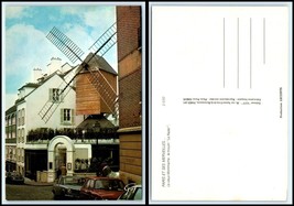 FRANCE Postcard - Paris, Le vieux Montmartre, Le Moulin &quot;Le Radet&quot; B40 - £2.53 GBP