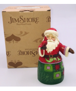 2013 Jim Shore Santa Claus w/ Cardinal Figurine 4034368 Festive Friends - £16.06 GBP