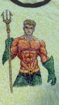AQUAMAN  Adult Men&#39;s Graphic Tank Top Sleeveless Sz M Lime Green - $10.88