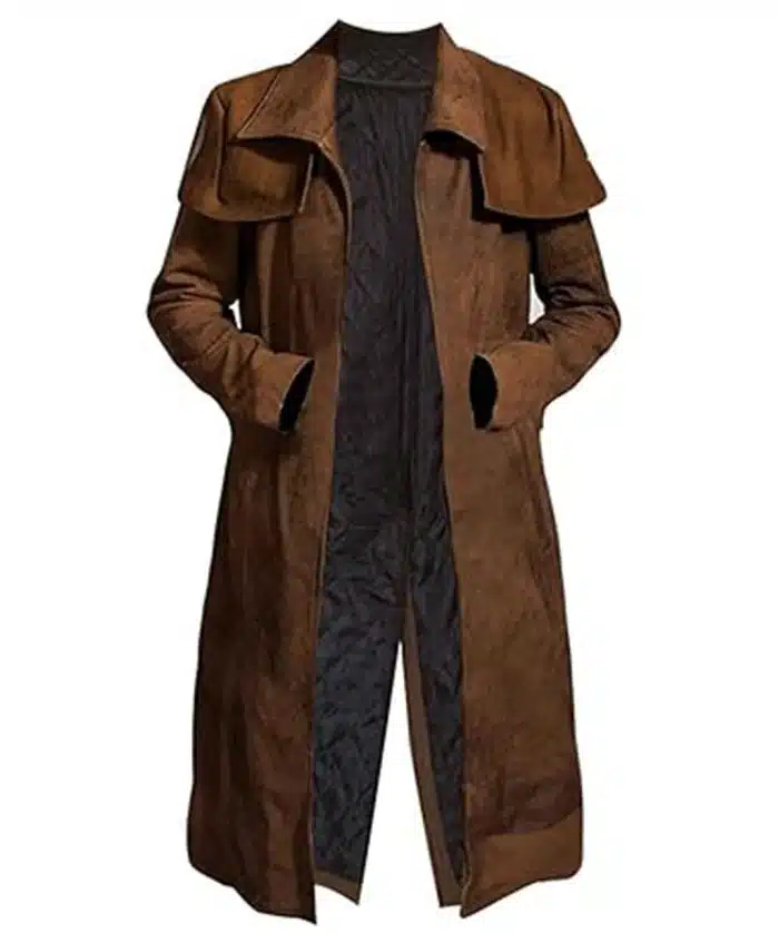 A7 Fallout NCR Veteran Ranger Duster Leather Coat - $179.00