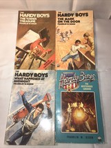 Vintage The Hardy Boys British Series Book Lot No#’s 21,27,31,&amp;41 - £19.54 GBP