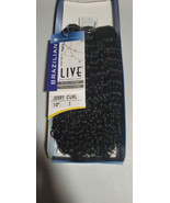 100% human hair weave;live brazilian keratin remi;jerry curl;sensationne... - £19.54 GBP+