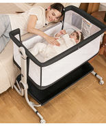 3 in 1 Baby Bassinet,Baby Basinet Bedside Sleeper,Standalone Baby Crib,6... - €92,66 EUR