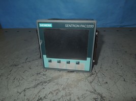 Siemens Sentron PAC3200 Power Meter Used - $250.00