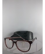 Brand New Authentic Barton Perreira Eyeglasses Novak SBR Burgundy Transp... - $197.99