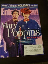 Entertainment Weekly November 16,2018 Mary Poppins Returns A Star Is Reborn! - £7.08 GBP