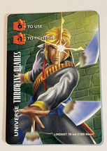 Marvel Overpower  Longshot  Universe Card 1995  Distributed by Fleer - £3.99 GBP