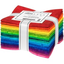 Fat Quarter Bundle - Artisan Batiks Prisma Dyes Bright Rainbow Precuts M203.36 - £55.93 GBP