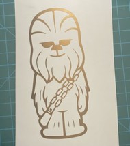 Star Wars| Chewy|Animated|Cute Chewbaca|Vinyl Decal|You Pick Color|CP30|... - £2.37 GBP