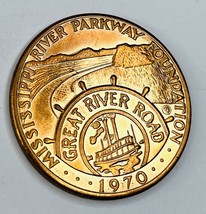 Mississippi Parkway Foundation Great River Road Canada To The Gulf Coin ... - $90.22 MXN