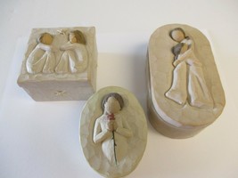 Willow Tree Collectibles Set Of 3 Unique Collection - £31.13 GBP