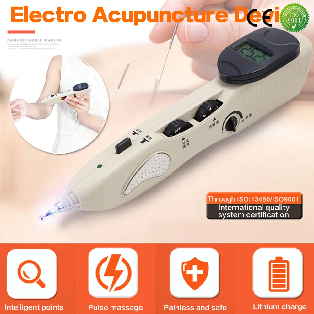 Primary image for House Home USB Rechargeable Acupuncture Pen Electric Acupuncture Point MAage Pen