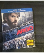 New Factory Sealed! ARGO Combo Pack Blu-Ray + DVD + Ultraviolet, Ben Aff... - $3.40