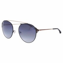 Balmain BL2525B Round Sunglasses - Black Gradient Lens - Silver Frame - £96.75 GBP