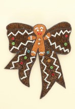  Christmas Gingerbread Bow Barrette Hair Clip - €31,07 EUR