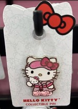 Universal Studios Sanrio Hello Kitty Pink Bedtime Pajama Collectible Pin NEW - £17.53 GBP