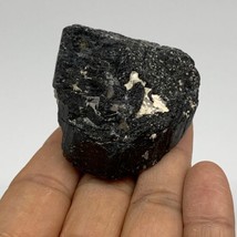 96.1g, 1.3&quot;x1.8&quot;x1.3&quot;, Natural Black Tourmaline Mineral Specimen, B33741 - £31.87 GBP