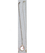 Rose Gold Plated over  Sterling Silver Jewelry Chain Necklace with Pendant - $13.87 CAD