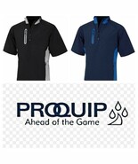 ProQuip Herren Pro Tech Golf Wind Top - Marineblau/Royal, Schwarz/Grau -... - $1,055.80 MXN