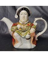 Vintage Made in England James Sadler Kings &amp; Queens Henry VIII Teapot - £42.36 GBP