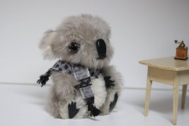 Teddy koala/Koala bear/Grey white/Australia bear/Collectible koala/Artis... - £138.32 GBP