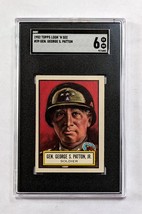 1952 Topps General George S Patton Look N See SGC 6 #39 3 of 11 Military Leaders - £62.85 GBP