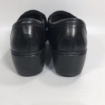 CLARKS Channing Essa Black Leather Women&#39;s Shoes zipper Size 9 M US - £27.86 GBP