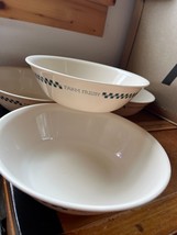 Lot of Corelle by Corning Cream w Green Farm Fresh Pasta or Large Salad ... - £15.90 GBP