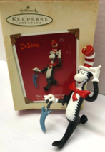 HALLMARK Dr Seuss Cat In The Hat 2003 Christmas Ornament - £11.66 GBP