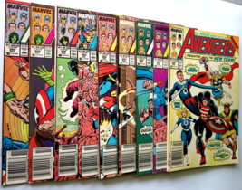Avengers, 1989, 9 Comic Lot, 300-306, 308, &amp; 309, Good/V-Good Cond - £47.07 GBP