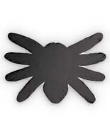 Barn SPIDER Pottery Pal Shaped Pillow Black Alpaca Faux Fur Halloween New - $960.43 MXN