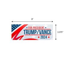 TRUMP VANCE 2024 MAGA Bumper Sticker Decal Graphic Election BS0558 - $9.90+