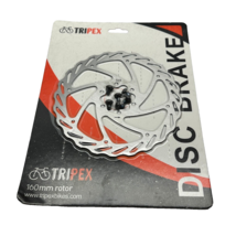 Tripex Bicycle Bike Disc Brake Rotor 160mm Center Lock Silver - £15.82 GBP