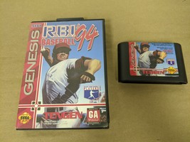 RBI Baseball 94 Sega Genesis Cartridge and Case - £5.10 GBP