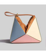 Elena ~ Designer Folding Triangle Shoulder Bag - £54.97 GBP+