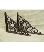 2 Shelf Brackets Spider Shelf Decor Spider Web Shelving Corbels Rustic B... - €19,82 EUR