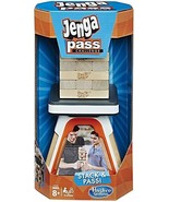 Jenga Pass Challenge Updated Classic Family Fun Board Game Hasbro HSBE0585 - £17.70 GBP