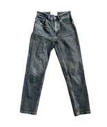 Everlane Curvy Cheeky Jean Crop Straight Leg Denim size 23 Charcoal Wash - $34.60 CAD