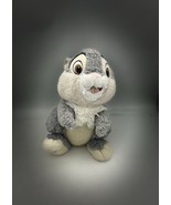 Vtg THUMPER RABBIT BUNNY Baby BAMBI PLUSH STUFFED ANIMAL GREY 14” Disney... - $15.13 CAD
