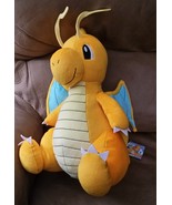 POKEMON BIG DRAGONITE Brand New Plush Stuffed Animal 16&quot; JAPAN TOREBA - $68.37 CAD