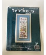 Counted Cross Stitch Kit -Needle Treasures Free Bath Kit #04669 Finished... - $13.86
