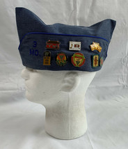 Vintage American Legion Missouri Hat with 40/8 &amp; Box Car Pins Lot  - £46.68 GBP