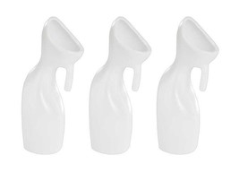 3 Pcs, Female Urinal Unisex Urine Pee Bottle, 32 oz / 946 mL Without Clo... - $23.51