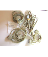 5 Data Transfer Cables Computer 25 Pin Male to Male 6-9 ft Asst - $21.55 CAD