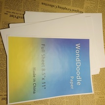 WondDoodle 8.5" x 11" Full Sheet White Paper: Quality from China for All Uses image 3
