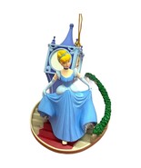 Disney Classic Princess Cinderella on Stairs Clock Enesco Ornament Moves... - $333.17 MXN