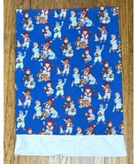 Vintage Little League Baseball Pillowcase Handmade Sports Kitsch Cutter ... - $17.82