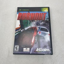 Burnout (Microsoft Xbox, 2002) CIB Complete with Manual Blockbuster Used - £6.76 GBP