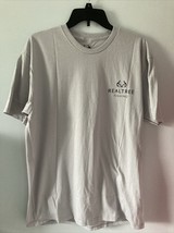 Realtree Fishing Men’s Size Large Silver / Gray Short Sleeve T-Shirt. Ne... - $14.84