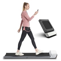 Folding Treadmill, Ultra Slim Foldable Treadmill Smart Fold Walking Pad ... - £443.38 GBP